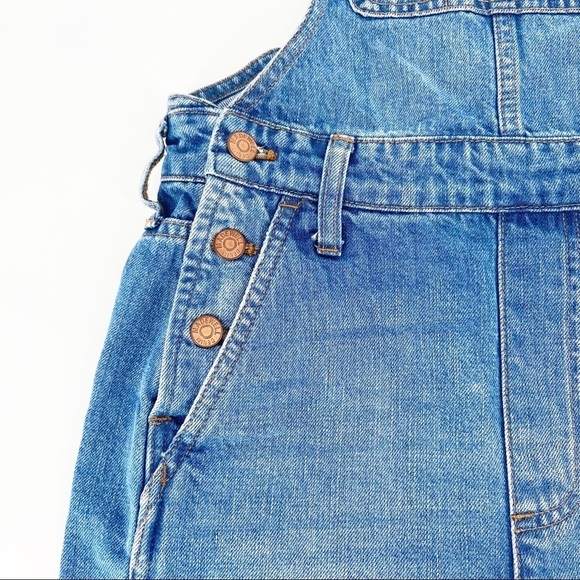 Madewell Overall Adirondack Shorts Style H6575 XXS - Picture 5 of 8